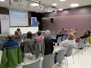Cicle de xerrades Gegants i bestiari a Girona organitzat per &Ograve;mnium Giron&egrave;s, junt amb Fal&middot;lera Gironina i l�ANC Girona. El Patrimoni Cultural Immaterial, a c&agrave;rrec d�Albert  Rumbo i Soler