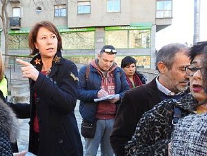 Instal·lació de setze llambordes Stolpersteine per recordar els gironins deportats als camps de concentraci&oacut