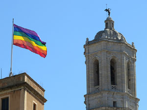Commemoraci&oacute; del Dia internacional de l�Alliberament LGTBI 2017 a Girona