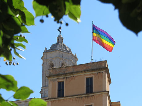 Commemoració del Dia internacional de lAlliberament LGTBI 2017 a Girona