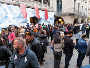 Girona de Gel i Foc. Estrena de la sisena temporada de Joc de Trons a Girona