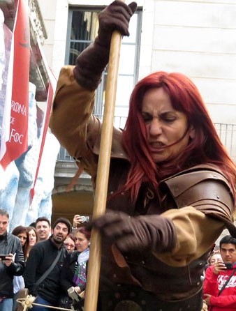 Combat a la plaça del Vi