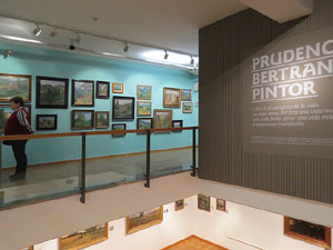 Exposició Prudenci Bertrana, pintor, al Museu d'Art de Girona