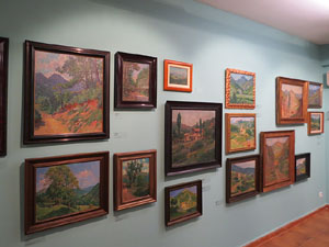 Exposició Prudenci Bertrana, pintor, al Museu d'Art de Girona