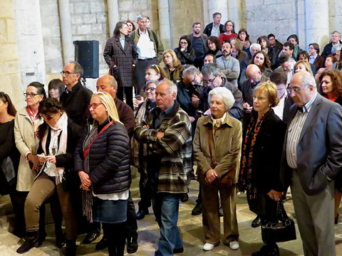 P&uacute;blic assistent a la presentaci&oacute;