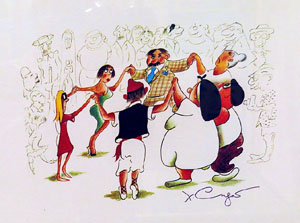 Exposici&oacute; Memorial 'Jo, Xavier Cugat' al Palau de Caramany de Girona