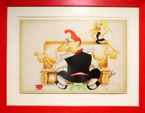 Exposici&oacute; Memorial 'Jo, Xavier Cugat' al Palau de Caramany de Girona