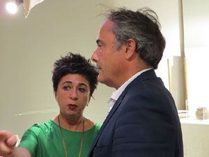 Inauguració de l'exposició A la taula d'Estelina, al Museu d'Història dels Jueus de Girona