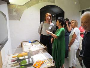 Inauguració de l'exposició A la taula d'Estelina, al Museu d'Història dels Jueus de Girona