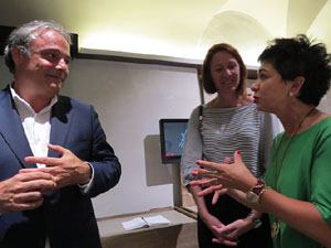 Inauguració de l'exposició A la taula d'Estelina, al Museu d'Història dels Jueus de Girona