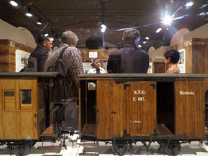 Exposici&oacute; 'El tren de la modernitat' al Museu d'Hist&ograve;ria de Girona