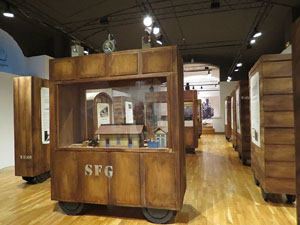 Exposici&oacute; 'El tren de la modernitat' al Museu d'Hist&ograve;ria de Girona