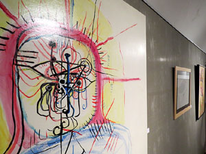 Inauguraci&oacute; de l'exposici&oacute; d'obres de Dami&agrave; Escuder al Museu d'Hist&ograve;ria de Girona 