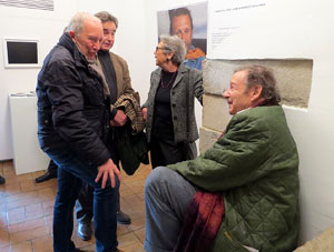 Inauguraci&oacute; de l'exposici&oacute; d'obres de Dami&agrave; Escuder al Museu d'Hist&ograve;ria de Girona 