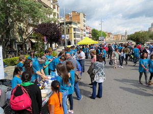 IV Fira Ciència entre tots a la plaça Catalunya