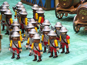 Fira de Playmobil de Girona organitzada per Esplay