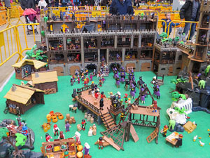 Fira de Playmobil de Girona organitzada per Esplay