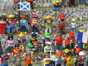 Fira de Playmobil de Girona organitzada per Esplay