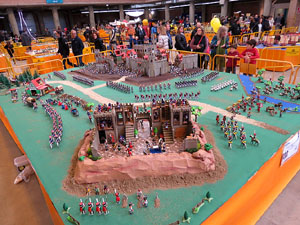 Fira de Playmobil de Girona organitzada per Esplay