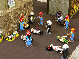 Fira de Playmobil de Girona organitzada per Esplay