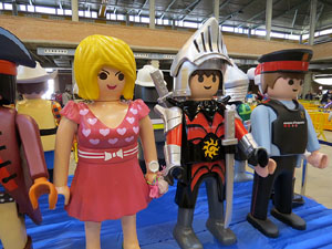 Fira de Playmobil de Girona organitzada per Esplay