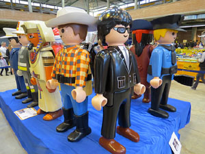 Fira de Playmobil de Girona organitzada per Esplay