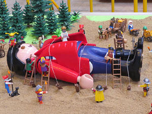 Fira de Playmobil de Girona organitzada per Esplay