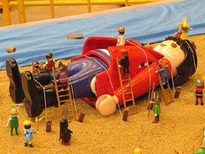 Fira de Playmobil de Girona organitzada per Esplay