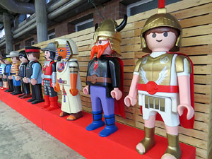 Fira de Girona. Fira de Playmobil de Girona organitzada per Esplay