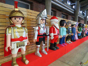 Fira de Girona. Fira de Playmobil de Girona organitzada per Esplay