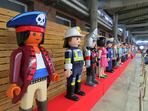 Fira de Girona. Fira de Playmobil de Girona organitzada per Esplay