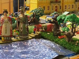 Fira de Girona. Fira de Playmobil de Girona organitzada per Esplay