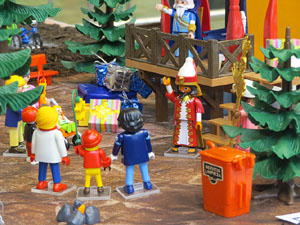 Fira de Girona. Fira de Playmobil de Girona organitzada per Esplay