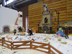 Fira de Girona. Fira de Playmobil de Girona organitzada per Esplay