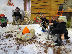 Fira de Girona. Fira de Playmobil de Girona organitzada per Esplay