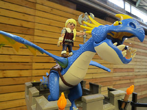 Fira de Girona. Fira de Playmobil de Girona organitzada per Esplay