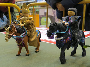 Fira de Girona. Fira de Playmobil de Girona organitzada per Esplay