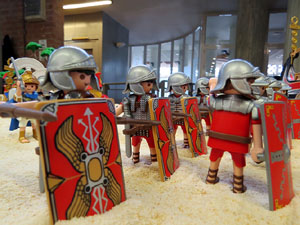 Fira de Girona. Fira de Playmobil de Girona organitzada per Esplay