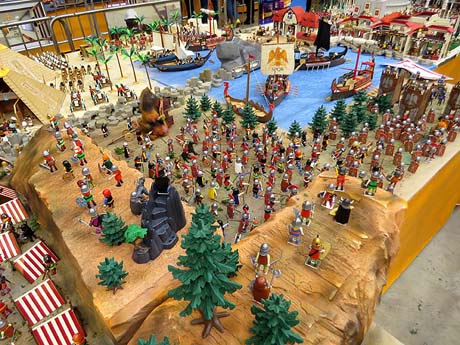 Fira de Playmobil de Girona organitzada per Esplay