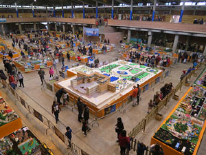 Fira de Girona. Fira de Playmobil de Girona organitzada per Esplay