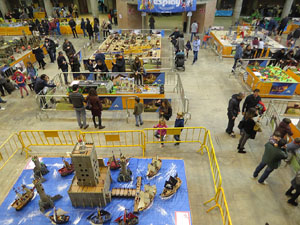 Fira de Girona. Fira de Playmobil de Girona organitzada per Esplay