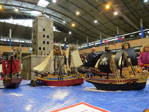 Fira de Girona. Fira de Playmobil de Girona organitzada per Esplay