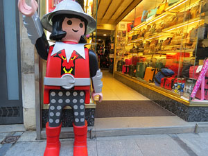 Fira de Girona. Fira de Playmobil de Girona organitzada per Esplay
