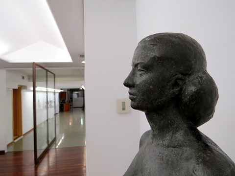 Cap de 'Paquita'. Bronze. 98 cms. 1947