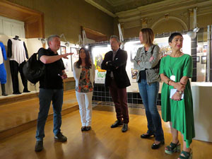 Exposici&oacute; Girona Plat&oacute;. Inauguraci&oacute; a la Casa Pastors