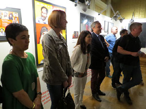 Exposici&oacute; Girona Plat&oacute;. Inauguraci&oacute; a la Casa Pastors