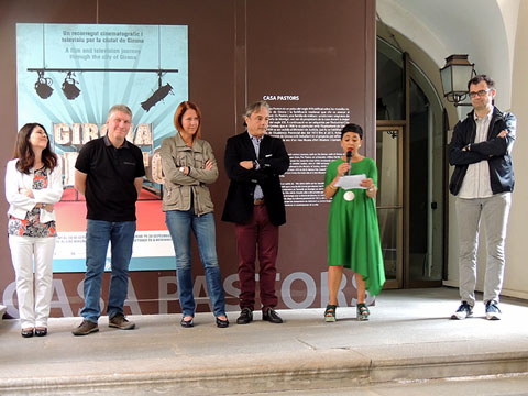 Un moment de la inauguraci&oacute; a la Casa Pastors