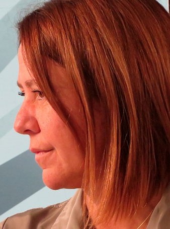 Marta Madrenas, alcaldessa de Girona, durant la inauguraci&oacute;