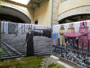 Exposici&oacute; Girona Plat&oacute;. Imatges de les escenes de la s&egrave;rie Joc de Trons rodades a Girona