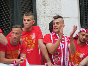 Celebraci&oacute; de l'ascens del Girona FC a primera divisi&oacute;